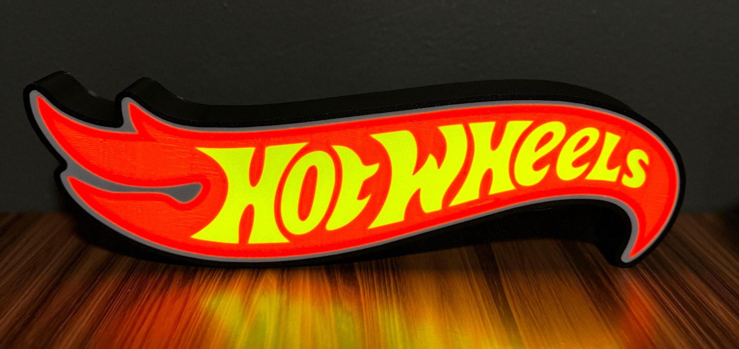 Hotwheels LED Lightbox